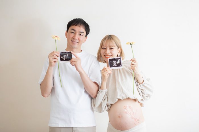 思い出の衣装でマタニティフォト