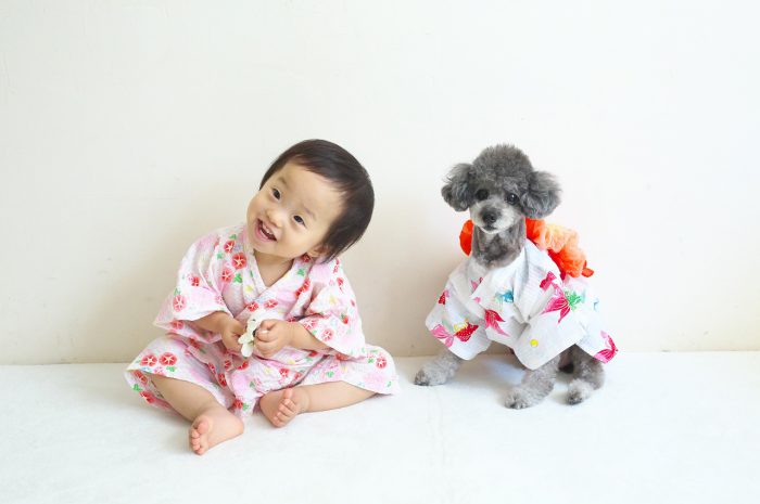 ペット,家族写真,ワンちゃん,犬,スタジオ撮影