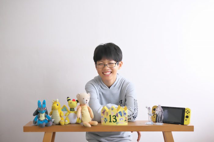 11歳の誕生日記念撮影